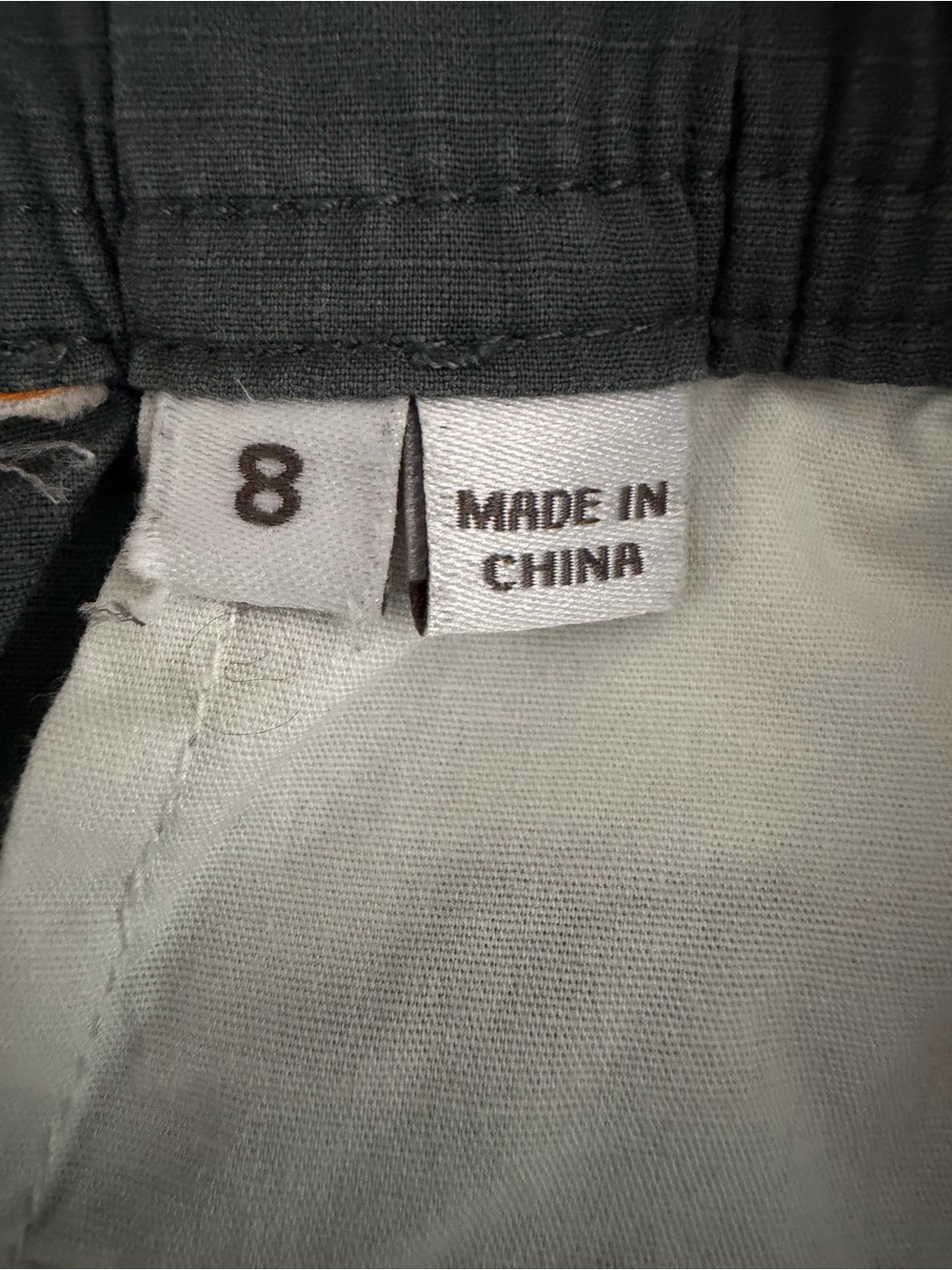 Orvis Women's Grey Ripstop Utility Jogger Cargo Pants Size 8 - Picture 11 of 11